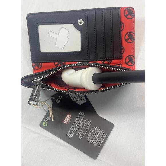 Loungefly Marvel Thor Love And Thunder Mini Backpack Wallet Set Womens Glow - Picture 5 of 16